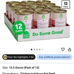 Open Farm Wet Dog Food 