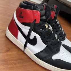 Men’s OG High Jordan 1 Black Toe Reimagined