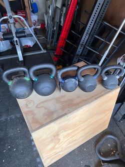 Kettlebell weights (read Description )