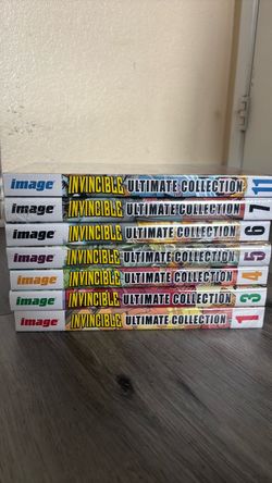 Invincible Ultimate Collection hard cover comics