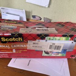 Scotch Thermal Laminator. New.