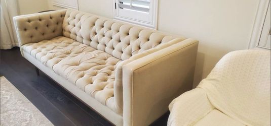 Beautiful white couch