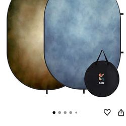 KATE blue and brown background