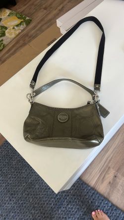 Coach Gunmetal Small Bag