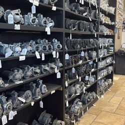 Starters alternators and batteries