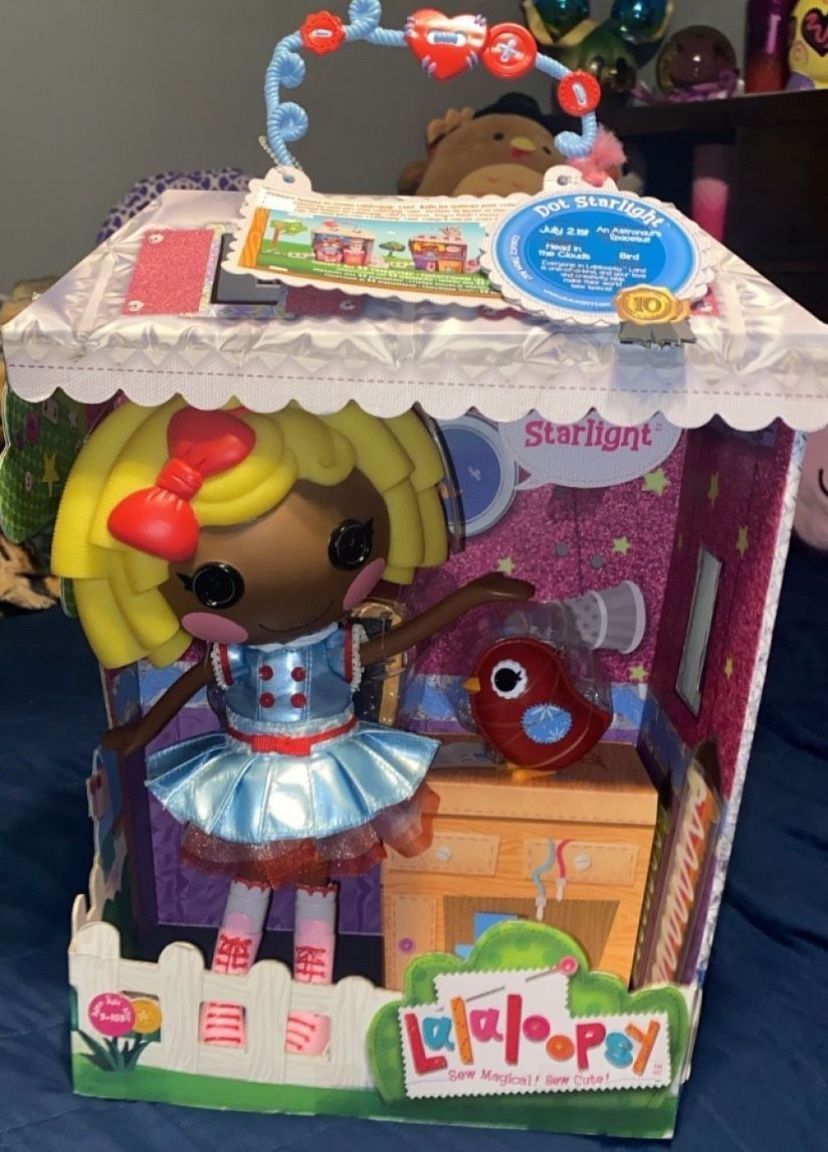 Lalaloopsy Dot Starlight Doll Playset with Pet Bird, 2 Pieces