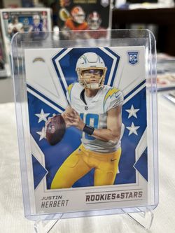Justin Herbert Football Rookie Card Lot