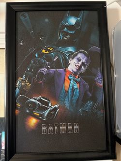 Joke and Batman painting and more