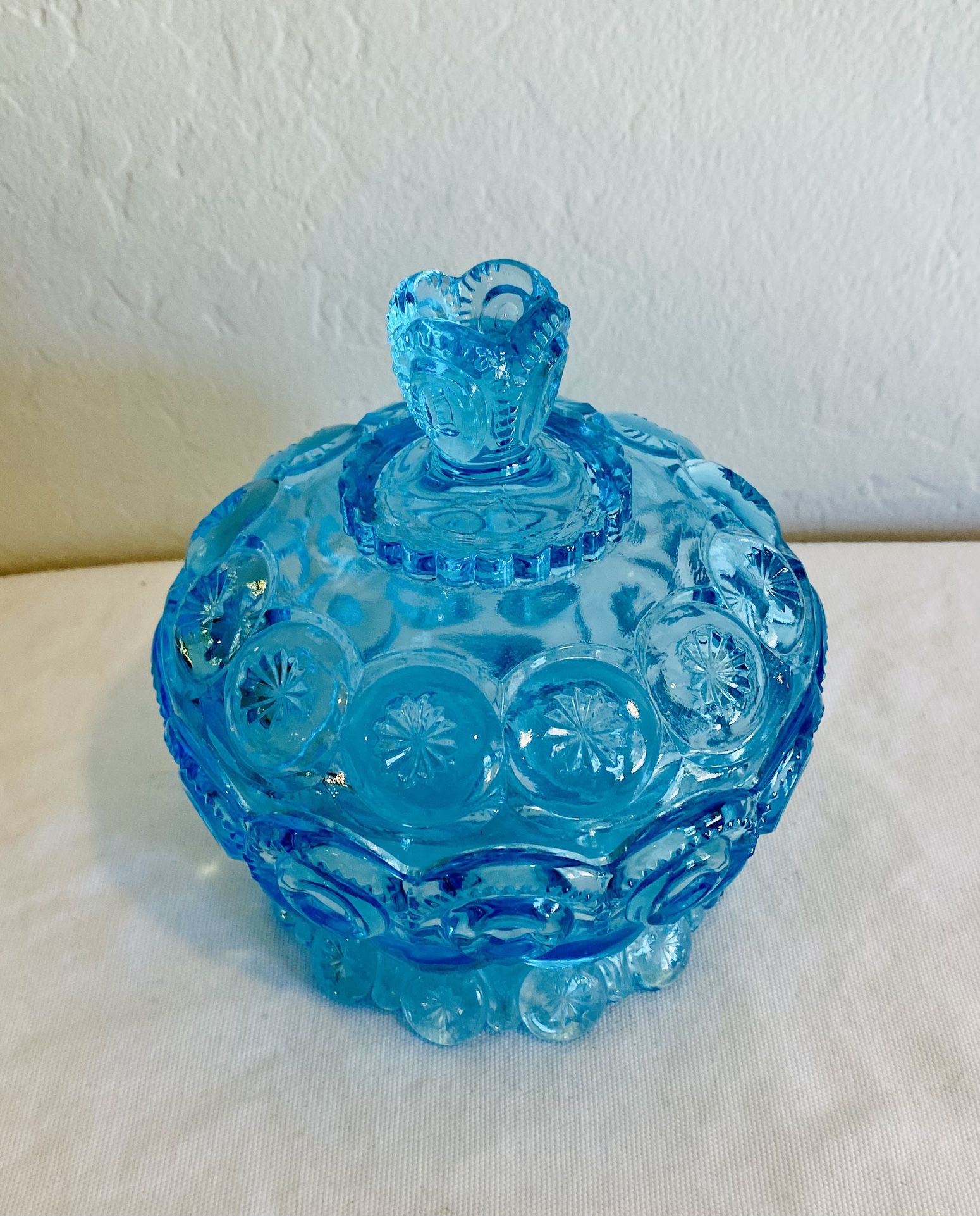 vintage le smith moon and stars compote (qty1) blue