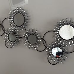 2 Mirror Decor Pieces