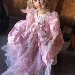 Antique Ceramic Doll