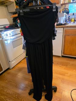 Black Maxi Skirt or Strapless Dress