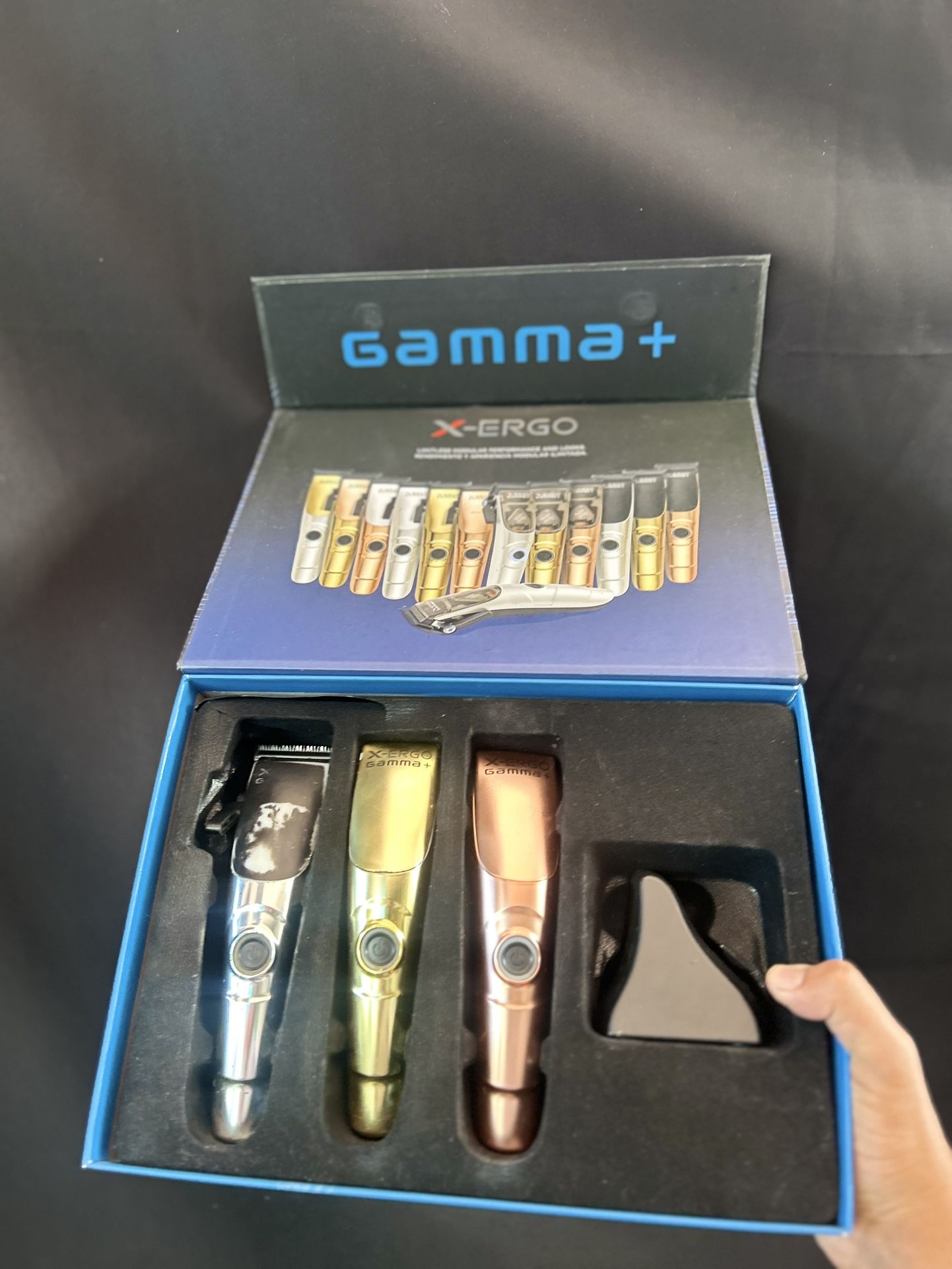 Gamma+ X-Ergo Magnetic Motor Cordless Clipper