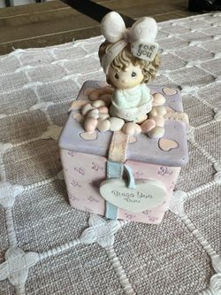 Precious Moments Porcelain Figurine,