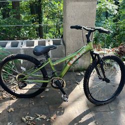 Mountain Bmx Bike With 7 Speed Just Missing A Peg/pedal