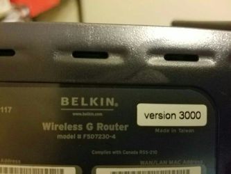 Belkin Wireless G Router