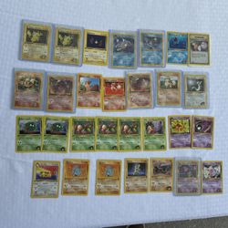 Vintage Pokemon Cards 