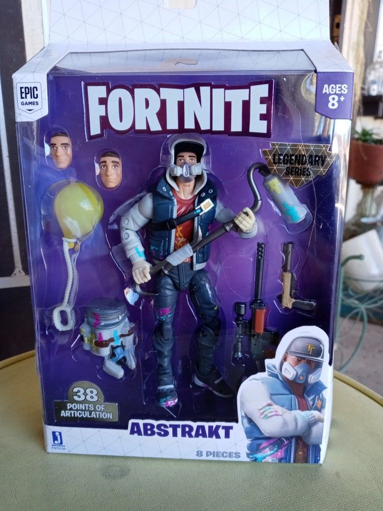 Fortnite Abstrakt Tagueur Legendary 8 Pieces Figure 0191726009443
