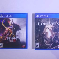 2-game PS4 pack - UNPLAYED