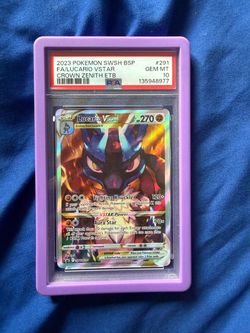 Pokemon Lucario Vstar