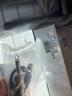 Wire guitar adapter. Carvin audio new. Available 15