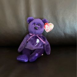1997 beanie baby P.E pellet princess Diana with tag like new condition