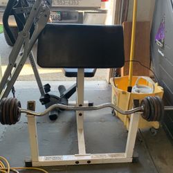Power Line Preacher Curl