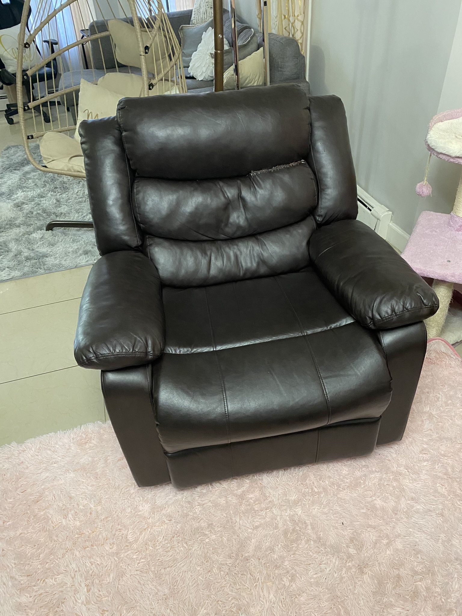 Leather Recliner 