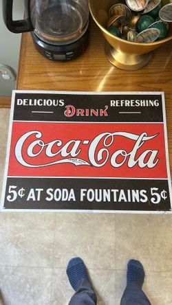 Coke Sign (vintage style)