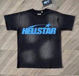 Hellstar t shirt blue and black sizes S/M/L/XL