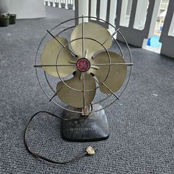 Vintage GE Electric Fan – Working Motor, Needs Oscillator Repair