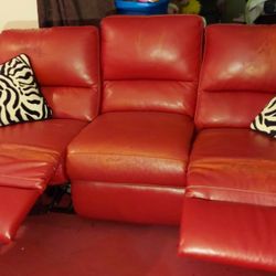 2 Duel Recliner Couches Good Condition  Little Wear On Pillows Both For 200. Can Deliver Okc Area 30