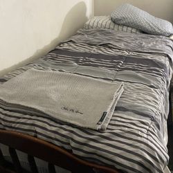 Bed Frame + Box Spring +Mattress