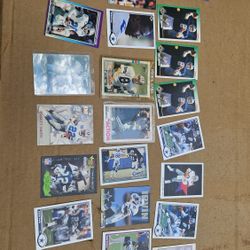 Old Baseball Basketball Football Cards Rookies Dallas Cowboys  Texas Rangers Nolan Ryan Bo Jackson Troy Aikman Emmit Smith Etc