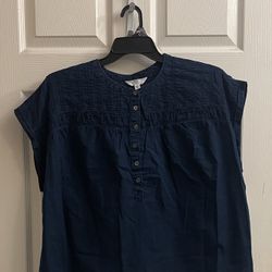 Brand New Indigo Short Sleeve Top Size XXXL 
