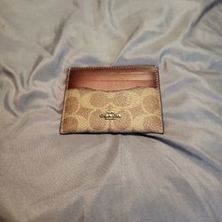Coach Card Holder