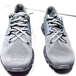 Like New On Cloud X 3 Men’s Training Running Shoes US 10.5 Glacier Iron