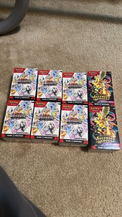 Pokémon prismatic and Ascended bundle lot