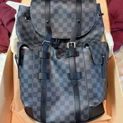 Louis Vuitton Damier Ebane  Backpack