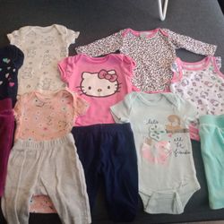 Baby Girls Clothes Size 0-3 Months
