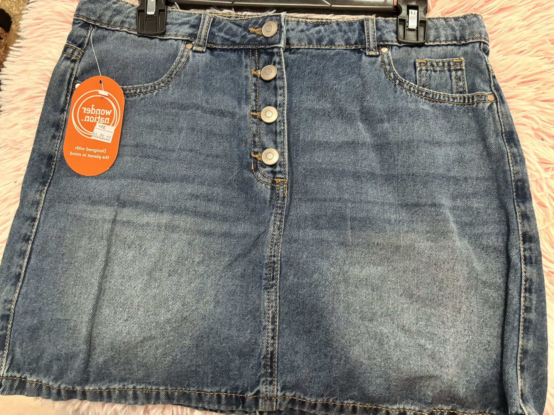 Girl Denim Skirt