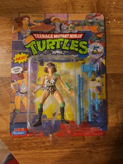 Teenage mutant ninja 🐢s April, Ninja.