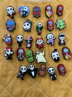 Nightmare Before Christmas Croc Charms