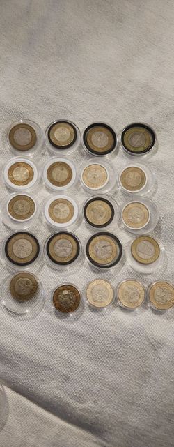 Set de monedas de 20