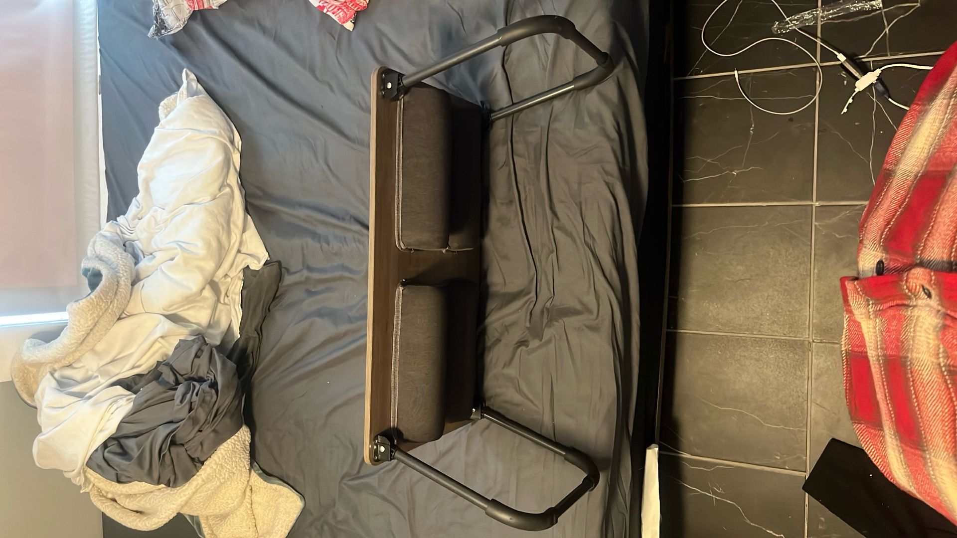 Foldable Retracting Desk Table For Lap