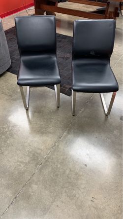 Black chairs