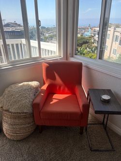 Coral Accent Chair
