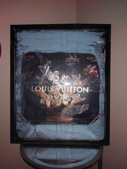 Original one of a kind Louis Vuitton painting