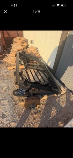independent suspension trailer axle