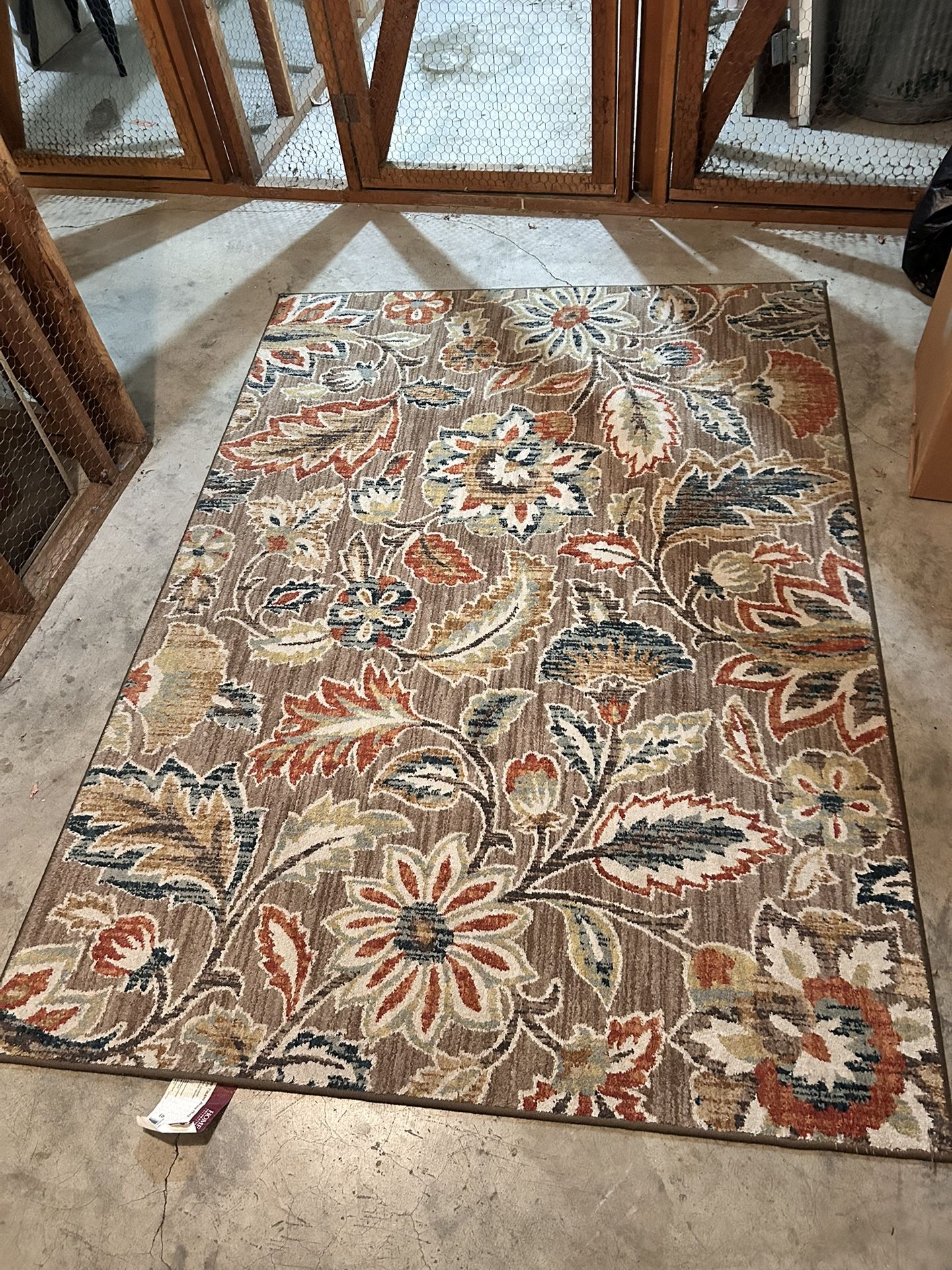 5x7 Clean Used Area Rug Carpet Carpeting